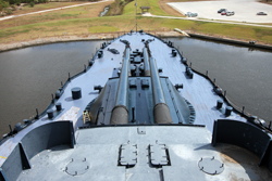 USS Texas View from the Bridge