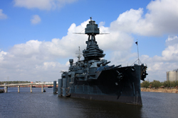 USS Texas Bow Quarter